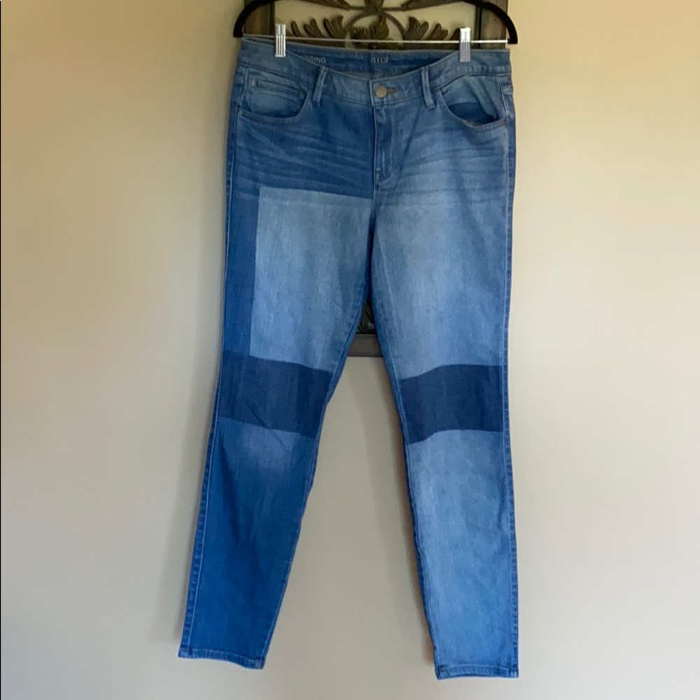 Ana two tone denim jegging